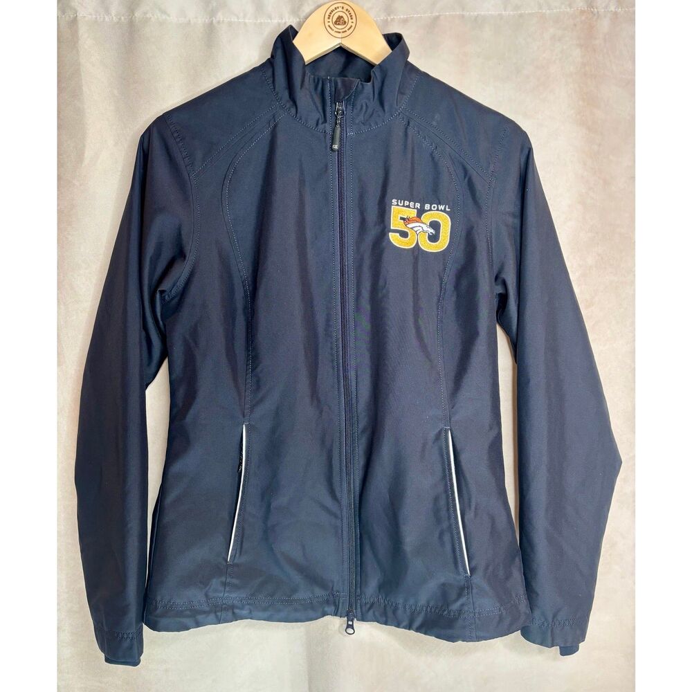 Denver Broncos Super Bowl 50 CB WeatherTec Jacket Women's SP Full Zip